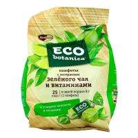 РОТ ФРОНТ Eco Botanica Конфеты с экстрактом зеленого чая и витаминами 200грамм