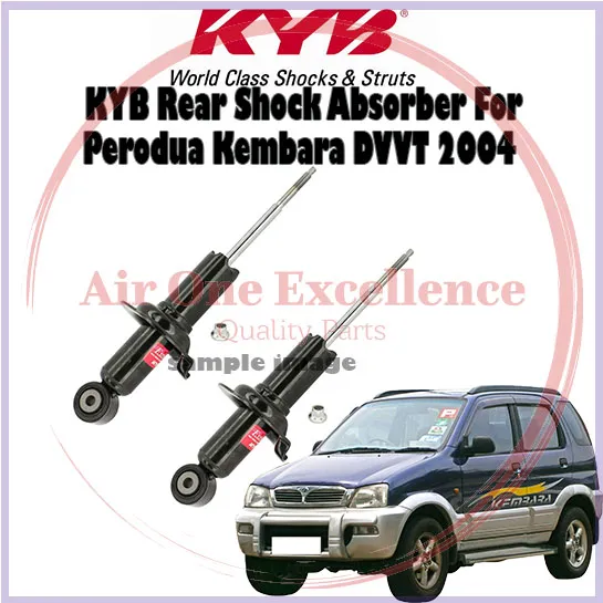 Perodua Kembara Dvvt 2003 2006 Kayaba Kyb Gas Shock Absorber Rear Set 341m031 Lazada