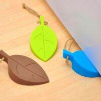 Leaf Shape Door Stopper 4Color Anti-Pinch Hand Silicone Rubber Door Stop Safety 3D Childrens Creative Anti-Collision Door Block Decorative Door Stops