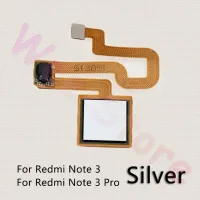 เซ็นเซอร์ตรวจสอบลายนิ้วมือสายยืดหยุ่นปุ่มโฮมสำหรับ Xiaomi Redmi Note 3 3S Pro บ้าน Flex ชิ้นส่วนโทรศัพท์