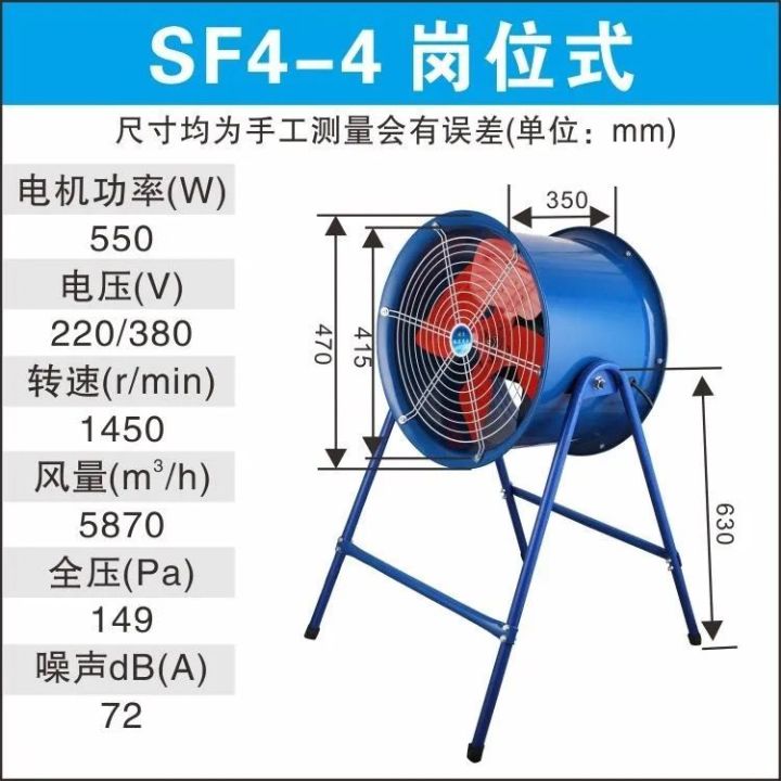 axial-flow-fan-position-fixed-industrial-plant-exhaust-ventilator-kitchen-fume-breeding-industrial-ventilation