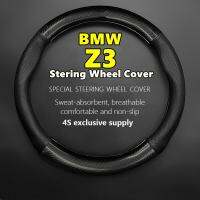 huawe Car PUleather For BMW Z3 Steering Wheel Cover Genuine Leather Carbon Fiber 1996 1997 1998 1999 2000 2001