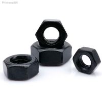 5/10/20/50pcs M1.6 M2 M2.5 M3 M3.5 M4 M5 M6 M8 M10 M12 DIN934 Black Surface 304 A2-70 Stainless Steel Hex Hexagon Nut