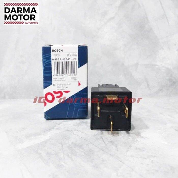 Free Ongkir Relay Bosch Original 12volt kaki 4 Universal Relay