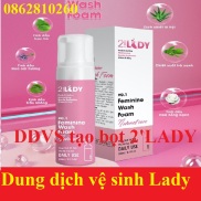 COMBO Phụ khoa 2LADY Dung dịch vệ sinh tạo bọt + Xịt thơm CHÍNH HÃNG MAGIC