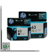 ตลับหมึกพิมพ์ hp 63/ หมึก hp 63/  หมึกปริ้น HP 63 BLACK INK CARTRIDGE INK/  Ink hp 63(ตลับดำ)/ HP 63 COLOUR INK CARTRIDGE(ตลับสี)