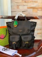 กระเป๋าเป้ Tory Burch Perry Nylon Flap Backpack เป้ไลฟ์สไตล์สุดเก๋จาก Tory Burch แบรนด์ดังจากนิวยอร์ก