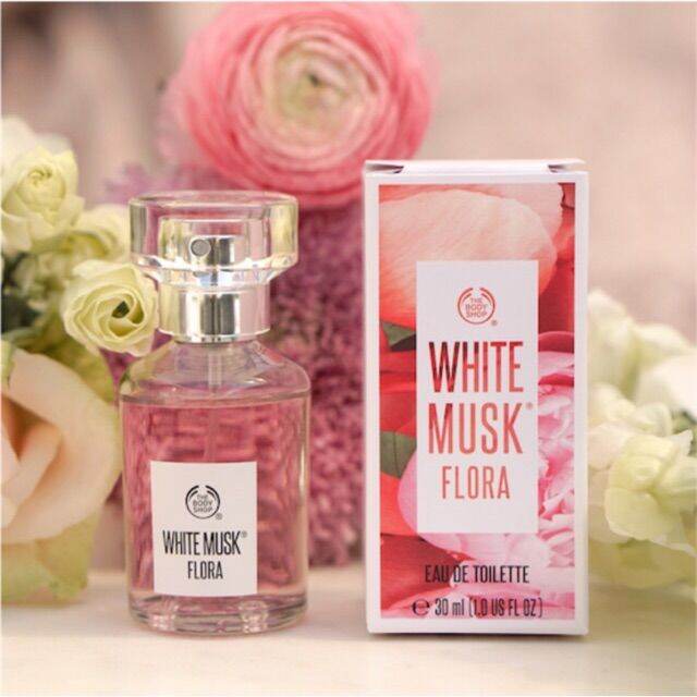 Nước Hoa White Musk Flora The Body Shop Eau De Toilette 30|60Ml|Body