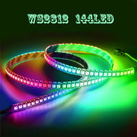 5V WS2812B สมาร์ทพิกเซล LED Strip 144 Leds/m WS2812 IC 1เมตร5050 RGB ไฟเทป IP30/IP65/IP67