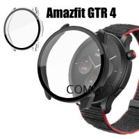 For Amazfit GTR 4 GTR4 Case PC+Tempered Glass Screen Protector Full Cover Bumper Shell Cases for Women men Smart Watch Pipe Fittings  Accessories