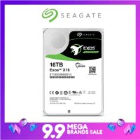 Seagate Exos X16 16TB ST16000NM001G 7200 RPM 512e/4Kn SATA 6Gb/s 256MB Cache 3.5-Inch Enterprise Hard Drive