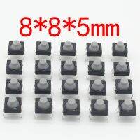 {“》} 4PIN 8X8x5mm 20ชิ้น/ล็อต G77ซิลิโคนนำไฟฟ้าแบบไม่ต้องสัมผัสสัมผัสปุ่มกดสวิตช์ไมโครรีเซ็ตตัวเอง