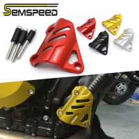 หมวกยามหม้อน้ำรถจักรยานยนต์ SEMSPEED ที่คลุมป้องกันท่ออ่อนคูลเลอร์สำหรับ800NK CFMOTO 800 NK 2023