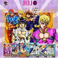 อะนิเมะโจโจ้ล่าข้ามศตวรรษบัตรเก็บตัวละครญี่ปุ่นการ์ตูน JoJo การ์ดของเล่น30แพ็คต่อกล่องเกมตารางเด็ก