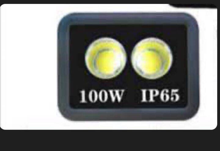 ไฟสนามบอล100w-200w-300w-cob-220v-flood-สปอตไลท์-spotlight-led-floodlight-ใช้ไฟบ้าน-220v