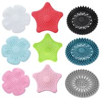 【CC】 Sink Anti-blocking Floor Drain Cover Shower Strainers Bathtub Stopper Silicone Hair Catchers Filter