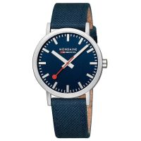 Mondaine CLASSIC 40 mm, Deepest Blue Watch, A660.30360.40SBD" นาฬิกาข้อมือ