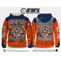 2023 style PHILIPPINE COAST GUARD in ACTION CUSTOMIZE CALL SIGN HOODIE Full Sublimation