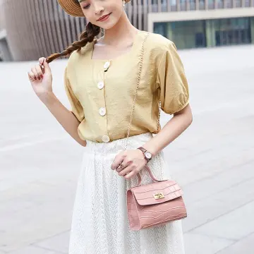 Hot Ins Trendy Women's Korean Style Pu Shoulder Bag Chic Retro Style  Available