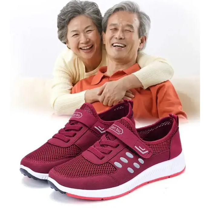 รองเท้ากีฬากันลื่น-เบาสะดวก-สำหรับวัยกลางคนและผู้สูงอายุ