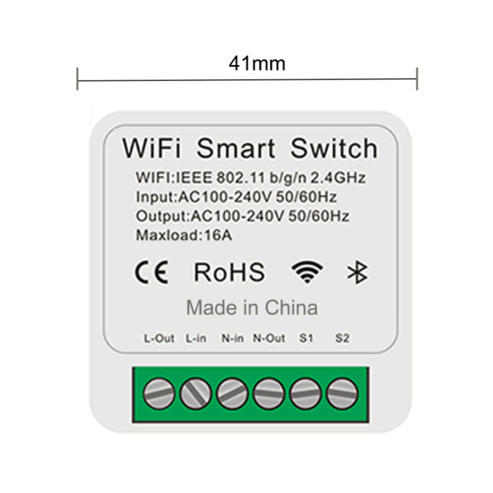 ร้านเป็ดสวิตช์ไฟหรี่อัจฉริยะเข้ากันได้กับการควบคุมระยะไกลคีย์2-4g6