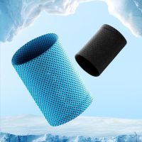 Ice Wristband Twist Sweat And Cool Wristband Fitness Weightlifting Running Bike Tennis Sprain Resistance Summer Breathability