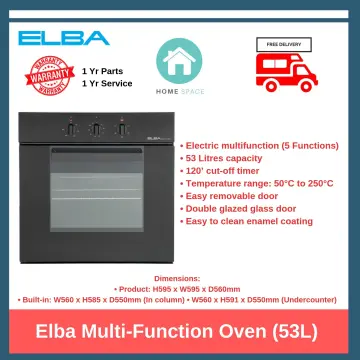 Electric multifunction oven - Elba