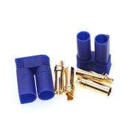 ✗▽ 10Pcs Sample Gold Plated Blue EC5 Male Female Battery Header Connector Bullet Plug For RC Accessories Model Airplane