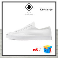 【 ส่งในไทย/แท้?%】 Converse รองเท้าผ้าใบ Sneakers คอนเวิร์ส JACK PURCELL COTTON OX WHITE ผู้ชาย ผู้หญิง unisex