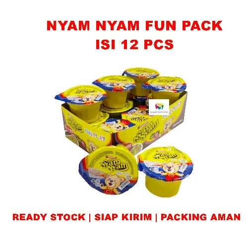 Nyam Nyam Bubble Puff Chocolate Fun Play Isi 12 Pcs Lazada Indonesia