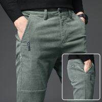 【YD】 Pants Men Trousers 2020 Out Door Corduroy Male Office Big Size