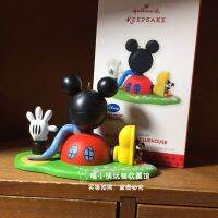 【▨】 Concept Pro 1ชิ้น6.5Cm Mickey House จี้ Mickey Mouse คอลเลกชันต้นคริสต์มาสที่สวยงาม