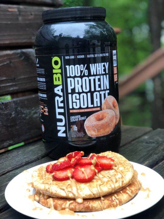 [PREORDER] NUTRABIO LABS 100 WHEY PROTEIN ISOLATE POWDER 2 LB (907 G