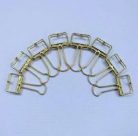 LigneClips 19 mm Gold 8P / คลิปโลหะ ขนาด 19 มิลลิเมตร สีทอง บรรจุ 8 ชิ้น (OLC-S08GD)