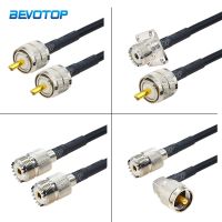 RG58 PL259 UHF Male Plug to SO239 Female Jack Connector RG-58 RF Coaxial Low Loss Extension CB Radio Cable