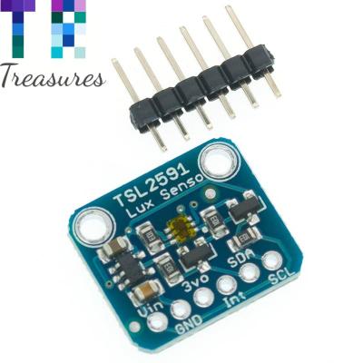 TSL2591 I2C ดิจิตอล3.3V 5V ไฟฟ้า Diy เซ็นเซอร์ตรวจจับการเคลื่อนไหว