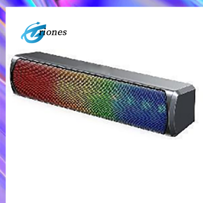Remax ลำโพงบลูทูธไร้สายรองรับ5.0กลางแจ้งเรืองแสงซับวูฟเฟอร์ RGB เสียงที่มีสีสันสำหรับการขี่