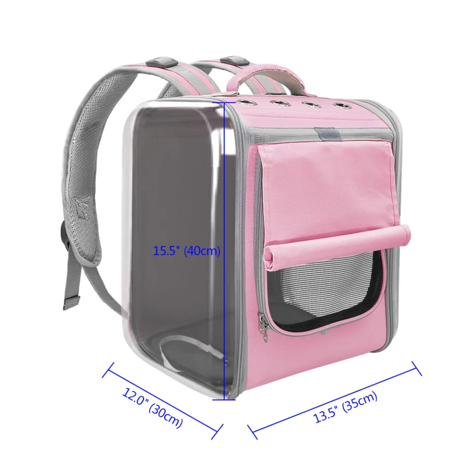 1pc Cat Backpack Carrier,breathable Dog Carrier - Cat Bag For