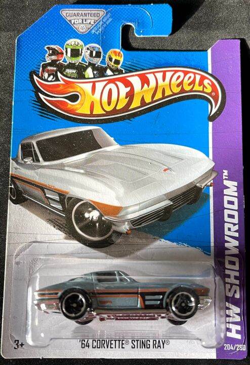 Hot Wheels - Hw Showroom - '64 Corvette Sting Ray Lt Blue (30) 