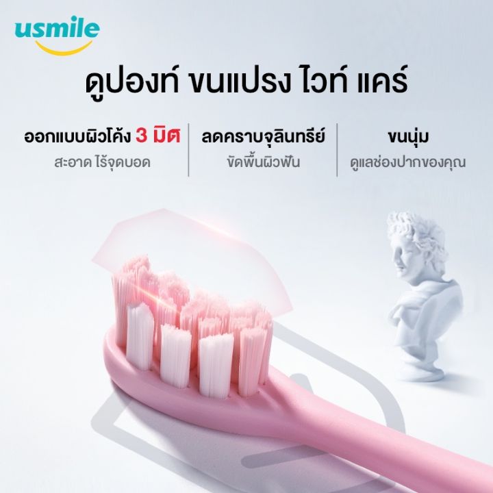 new-usmile-y1s-electric-toothbrush-แปรงฟัน-แปรงฟันไฟฟ้า-แปลงสีฟันไฟฟ้า-แปรงไฟฟ้า-แปรงสีฟันไฟฟ้า-ทำความสะอาดฟัน-แปรงสีฟัน-ใช้งาน-180-วัน