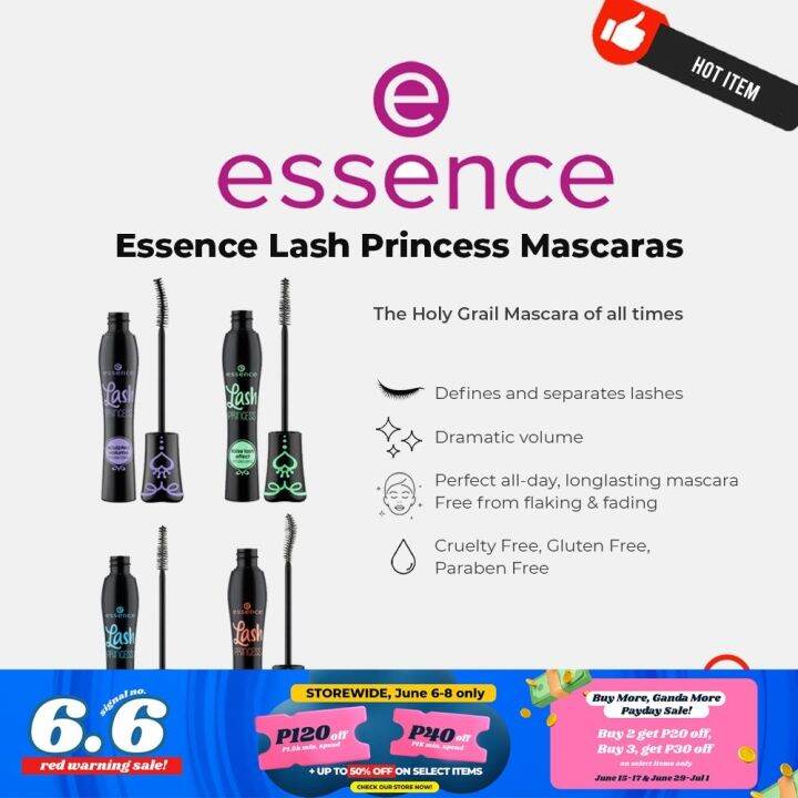 Essence Mascara Lash Princess False Lashes Sculpted Volumizing Waterproof Mascara Lazada PH