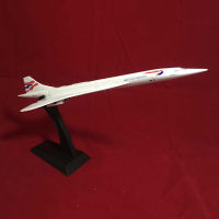 Diecast Concorde Plane Model Toy 1:200 Scale Concorde Air British 1976-2003 Airline Airplane Model Resin Collectible Display