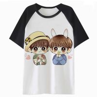 COD Letitia Robbins bts เสื้อยืด เสื้อยืดหลวมๆ แฟชั่น คอกลม Fashion New T Shirt womens Cotton Short Sleeve T-shirt women Tops Tee