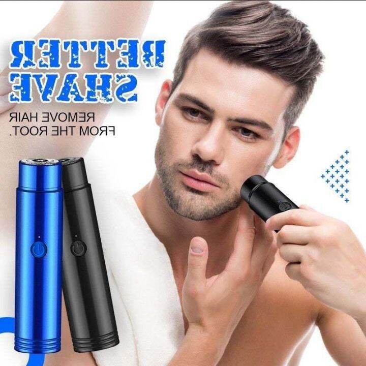 Men's Mini Electric Shaver Portable Electric Razor Beard Knife USB ...