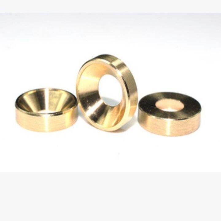 10pcs-m3-m4-m5-m6-brass-washer-countersunk-head-gasket-copper-metal-gaskets-meson-flat-screw-washers-8mm-14mm-outside-diameter