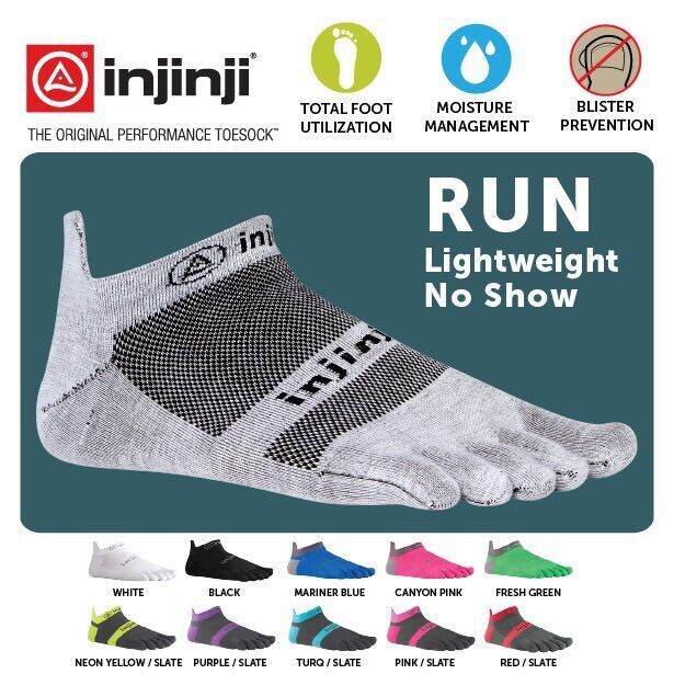Injinji ToeSocks/Five Finger Socks Running Gym Exercise Workout Sports Training Yoga Casual