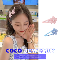 COJEWELRY กิ๊ฟติดผมดอกซากุระที่อ่อนโยนและครีมกิ๊บติดผมม้ากิ๊บหนีบผม BB หวานกิ๊ฟติดผมคลิปด้านข้างเครื่องประดับผมแบบญี่ปุ่นและเกาหลีเครื่องประดับศีรษะ2022