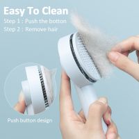 Cat Dogs Pet Hair Remover Brush pet grooming Hair Comb Removes Comb Short Massager Goods For Cats Dog Brush Accessories Supplies