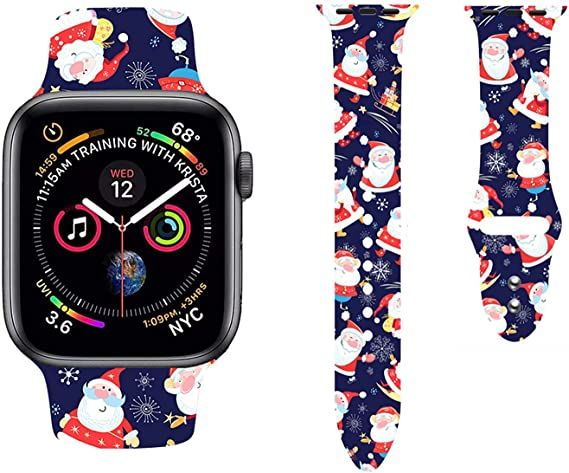 กิ๊ฟคริสต์มาส-สาย-สำหรับ-apple-watch-series-7-สาย-45mm-41mm-สายซิลิโคน-สำหรับ-apple-watch-7-6-se-5-4-3-2-1-cartoon-christmas-gifs