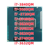 Core I7-3840QM I7 3840QM 3630QM 3720QM 3740QM 3820QM 3940XM 3820QM 3740QM 3632QM SR0UT เครื่องประมวลผลซีพียู2.80GHz-3.8GHz L3 = 8M Quad Core RPGA988B